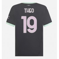 Camisa de Futebol AC Milan Theo Hernandez #19 Equipamento Alternativo 2024-25 Manga Curta